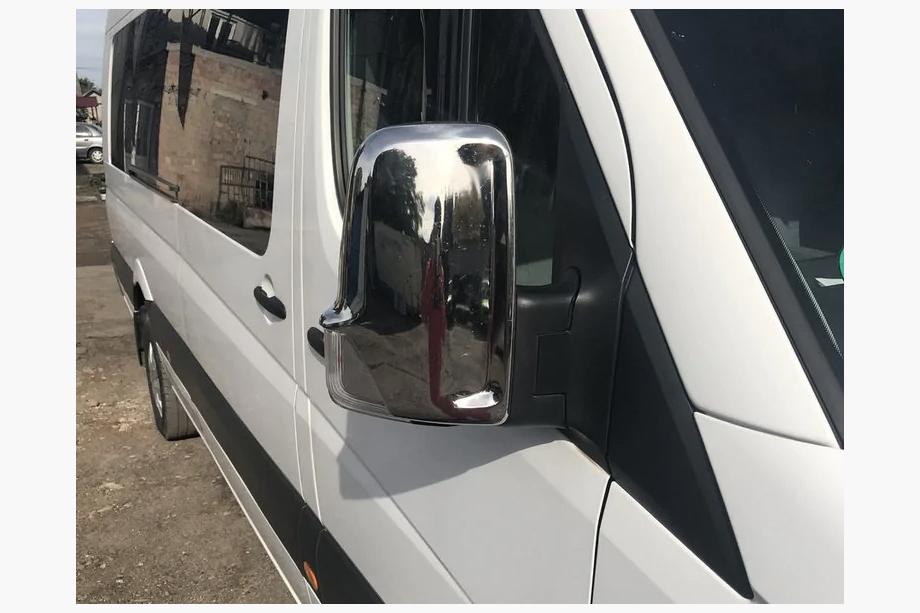 Mercedes Sprinter W906 2006–2018 Znižano Pokrovi ogledal (1 kos) Razprodaja Carmos, turško jeklo Image