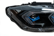 BMW serija 3 F30/F31 2012–2019 Sprednji žarometi v slogu G20 (iz halogena na LED, 2 kosa) fotografija 4