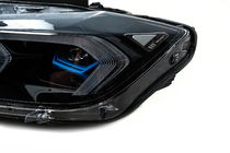 BMW serija 3 F30/F31 2012–2019 Sprednji žarometi v slogu G20 (iz halogena na LED, 2 kosa) fotografija 5