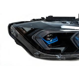 Sprednji žarometi v slogu G20 (iz halogena na LED, 2 kosa) BMW serija 3 F30/F31 2012–2019 fotografija 4