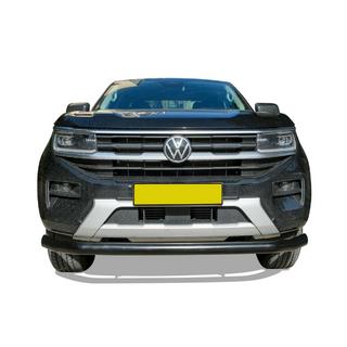 Sprednji zaščitni lok Vegas (črn, 76 mm) Volkswagen Amarok 2022– fotografija 3