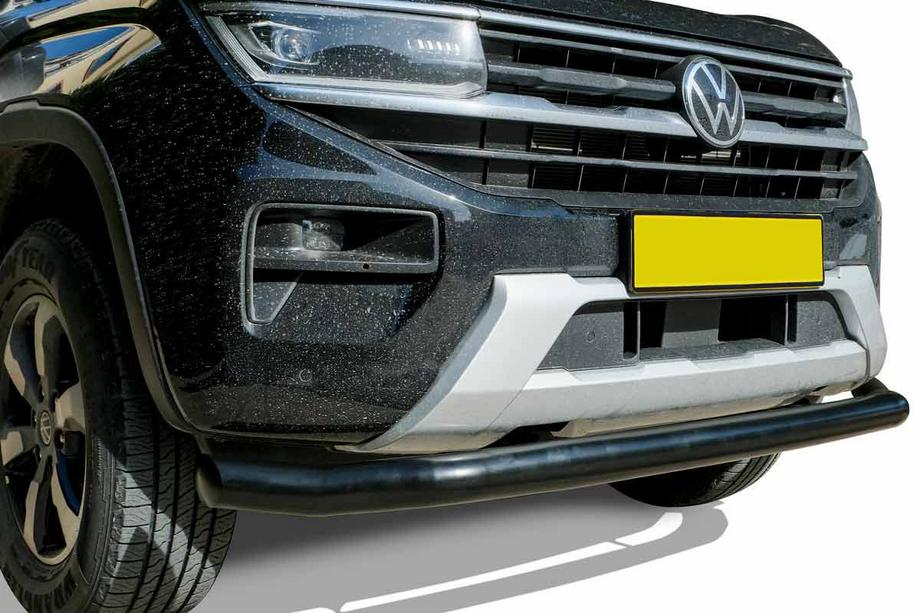 Volkswagen Amarok 2022– Sprednji zaščitni lok Vegas (črn, 76 mm) Image