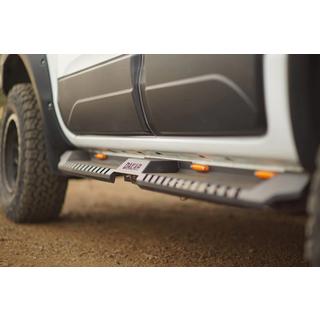 Stranske stopnice Dakar V2 z LED (2 kosa, kovina) fotografija 1