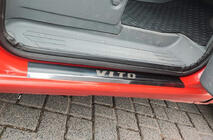 Mercedes Vito W639 2004–2014 Obloge pragov Carmos (2 kosa, jeklo) fotografija 1