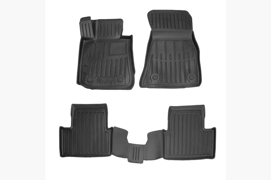 BMW serija 4 G22/23/26 2020– Stingray 3D gumijasti tepihi za kabino (za G26, 4 kosi) Image