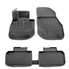 BMW X1/iX1 (U11) 2022– Stingray 3D gumijasti tepihi (za iX1, 5 kosov) fotografija 1