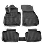 BMW X1 F48 2015–2022 Gumijaste talne preproge Stingray 3D za kabino (5 kos) fotografija 1