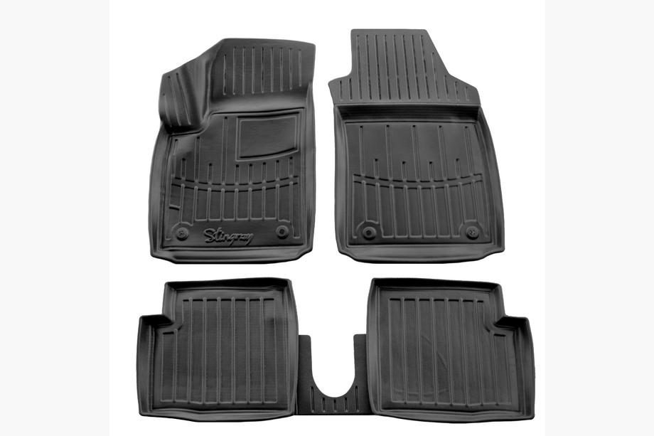 Fiat 500/500L 2013–2022 Stingray 3D gumijaste preproge za kabino (Fiat 500, Europe, 5 kos) Image