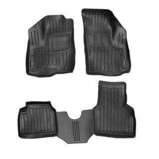 Stingray 3D gumijasti tepihi za kabino (4 kosi) Fiat Doblo I 2005–2010
