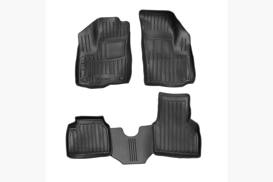Fiat Doblo I 2005–2010 Stingray 3D gumijasti tepihi za kabino (4 kosi) Image