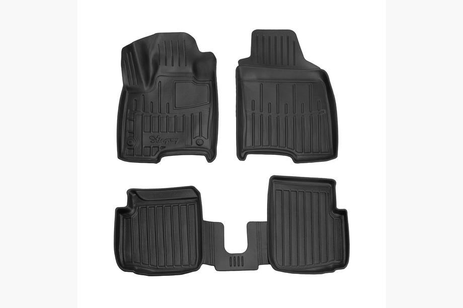 Fiat Panda 2011–2023 Gumijaste talne preproge Stingray 3D za kabino (5 kos) Image