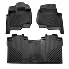 Ford F-150 2014–2021 Stingray 3D gumijasti tepihi za kabino (Crew cab, 3 kosi) fotografija 1