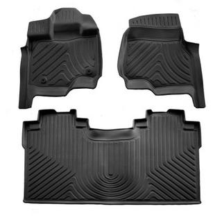 Stingray 3D gumijasti tepihi za kabino (Crew cab, 3 kosi) Ford F-150 2014–2021