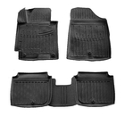 Hyundai Elantra (MD/UD) 2011–2015 Gumijaste talne preproge Stingray 3D za kabino (5 kos) fotografija 1