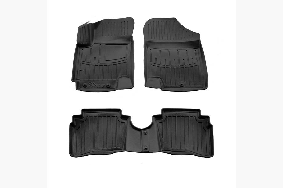 Hyundai I-20 2008–2012 Stingray 3D gumijasti tepihi za kabino (4 kosi) Image