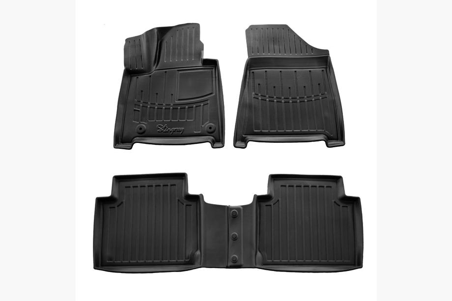 Hyundai Santa Fe 5 2023– Stingray 3D gumijasti tepihi za kabino (4 kosi) Image