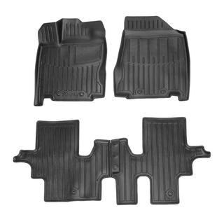 Gumijasti tepihi Stingray 3D (7 sedežev, 4 kosi) Infiniti QX60 2016–2021