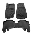 Jeep Grand Cherokee WK 2004–2010 Gumijaste talne preproge Stingray 3D za kabino (5 kos) fotografija 1