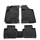 Kia Cerato 1 2004–2009 Gumijaste talne preproge Stingray 3D za kabino (5 kos) fotografija 1