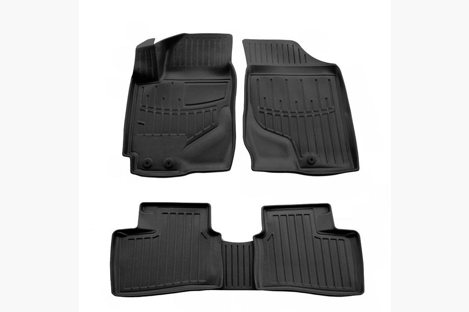 Kia Cerato 2 2010–2013 Gumijaste talne preproge Stingray 3D za kabino (5 kos) Image