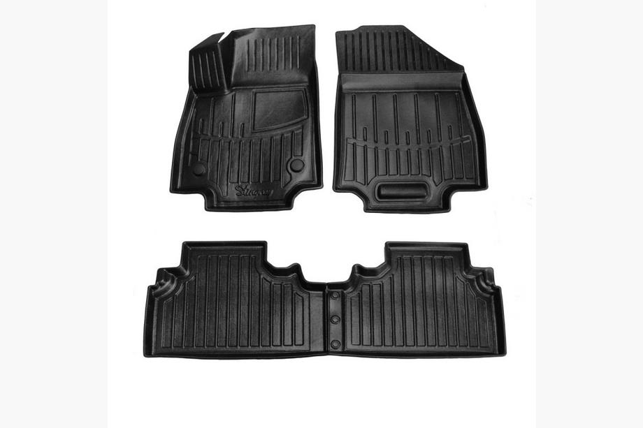 Kia EV3 Stingray 3D gumijasti tepihi za kabino (4 kosi) Image