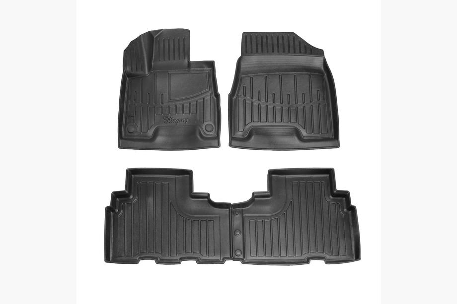 Kia EV5 Stingray 3D gumijasti tepihi za kabino (4 kosi) Image