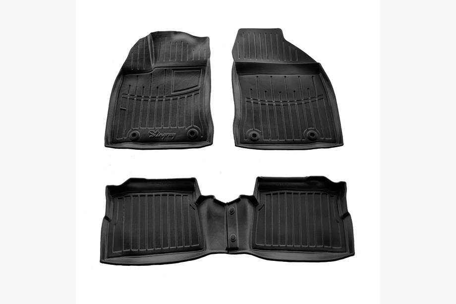 Lexus CT200H 2011–2022 Stingray 3D gumijasti tepihi za kabino (4 kosi) Image