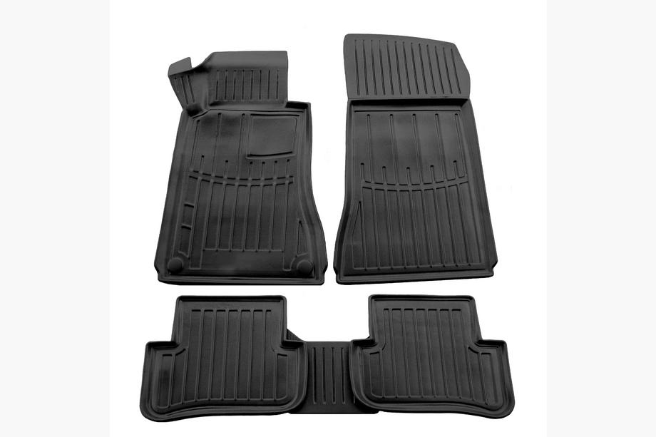 Mercedes C-class W202 1993–2001 Gumijaste talne preproge Stingray 3D za kabino (5 kos) Image