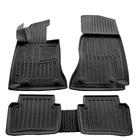 Mercedes razred C W206 2022– Gumijaste talne preproge Stingray 3D za kabino (5 kos) fotografija 1