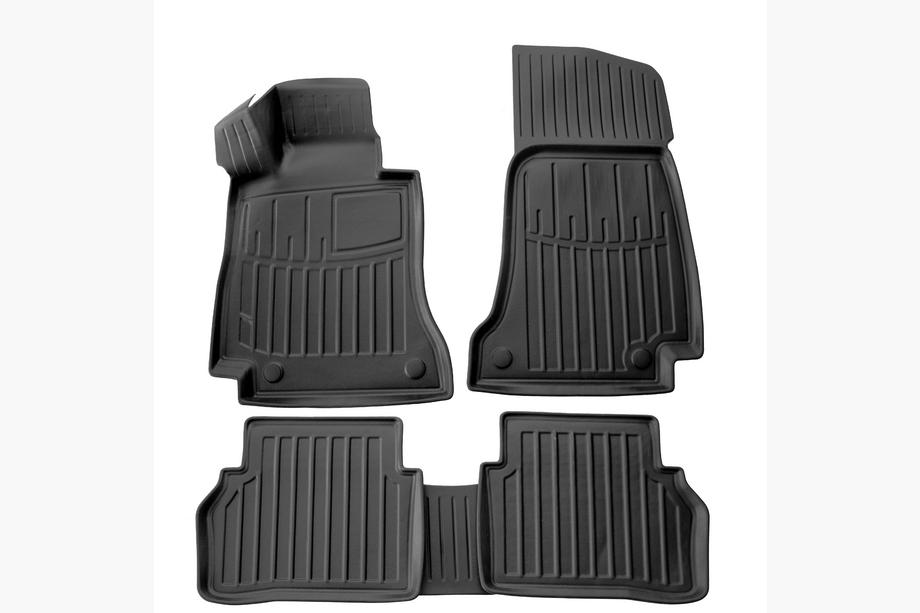 Mercedes Razred E W213 2016–2023 Gumijaste talne preproge Stingray 3D za kabino (5 kos) Image