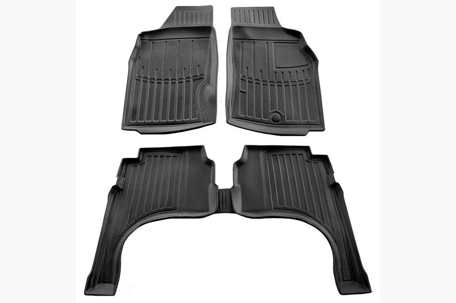 Mitsubishi L200 1996–2006 Gumijaste preproge Stingray 3D (volan na desni, 5 kos) Image