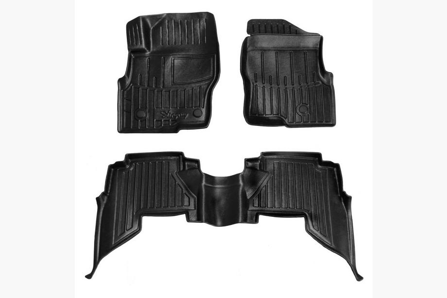 Nissan Pathfinder R51 2005–2014 Gumijasti tepihi Stingray 3D (3 kosi) Image