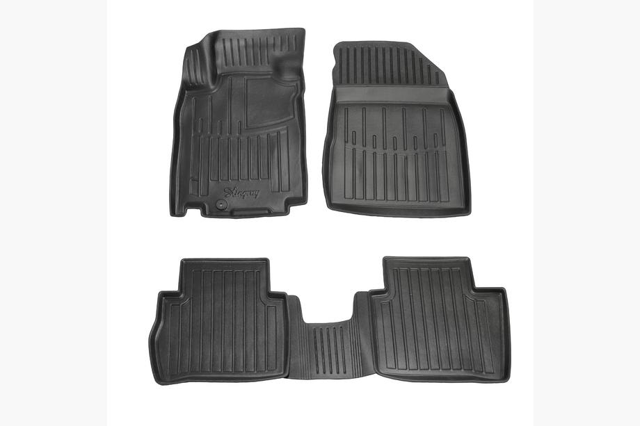 Nissan Tiida 2004–2011 Stingray 3D gumijasti tepihi za kabino (4 kosi) Image