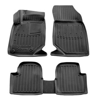 Gumijaste talne preproge Stingray 3D za kabino (5 kos) Peugeot 2008 2019–