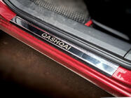 Nissan Qashqai 2014–2021 Obloge pragov (Carmos V1, 4 kos, nerjavno jeklo) fotografija 1