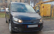 Volkswagen Caddy 2010–2015 Zimski pokrov maske (spodnji) fotografija 1