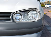 Volkswagen Golf 4 1997–2006 Pokrovi žarometov »očala« V2 (2 kos, plastika) fotografija 1