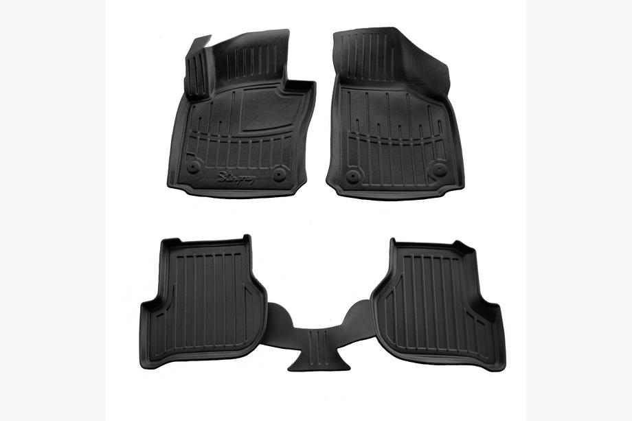 Seat Leon 2005–2012 Stingray 3D gumijasti tepihi za kabino (4 kosi) Image