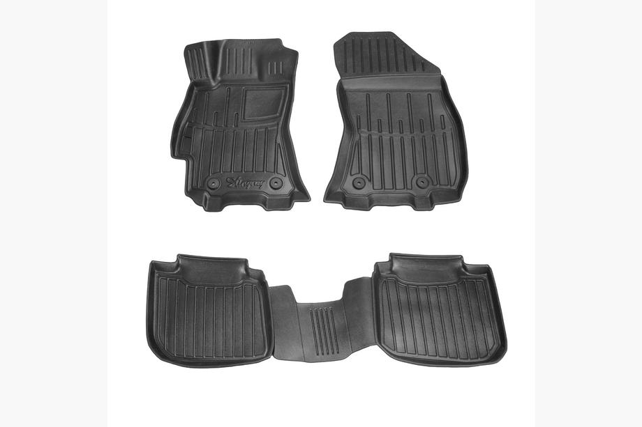 Subaru Outback 2014–2019 Gumijaste talne preproge Stingray 3D za kabino (5 kos) Image