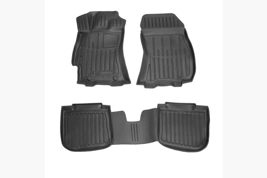 Subaru Outback 2009–2014 Stingray 3D gumijasti tepihi za kabino (4 kosi) Image