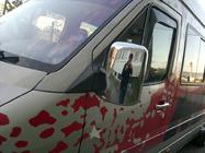 Volkswagen LT 1995–2006 Kromirane obloge ogledal (2 kosa, plastika) fotografija 7