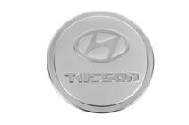 Hyundai Tucson JM 2004– Pokrov lopute rezervoarja za gorivo (nerjaveče jeklo) fotografija 1