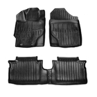 Toyota Yaris 2010–2020 Stingray 3D gumijasti tepihi za kabino (4 kosi) fotografija 1