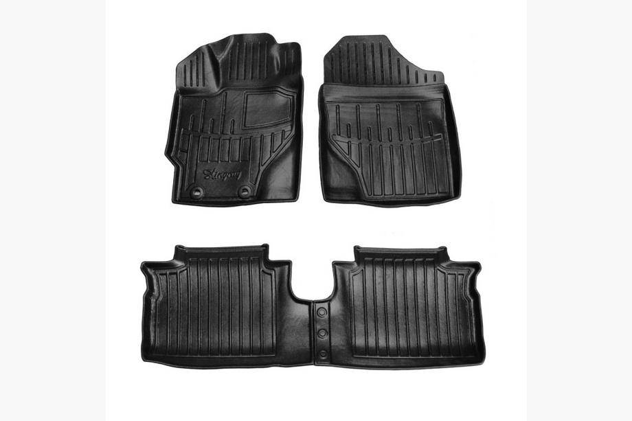Toyota Yaris 2010–2020 Stingray 3D gumijasti tepihi za kabino (4 kosi) Image