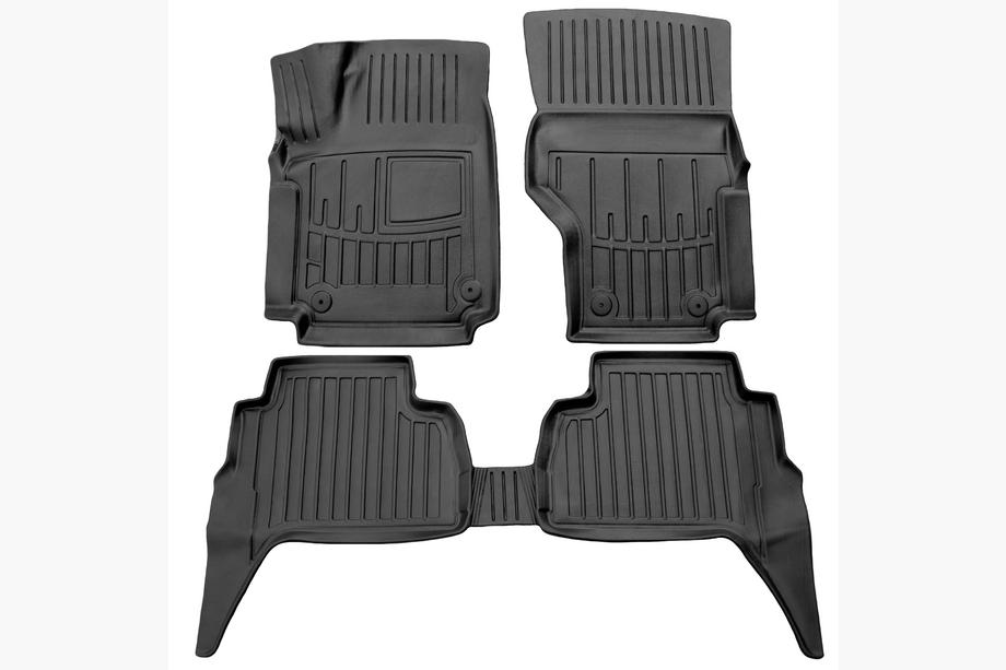 Volkswagen Amarok 2010–2022 Gumijaste talne preproge Stingray 3D za kabino (5 kos) Image