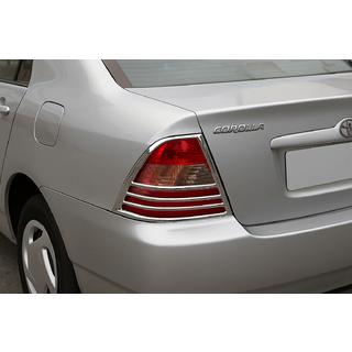 Pokrovi zadnjih luči (2002-2004, 2 kos, plastika) Toyota Corolla 2002–2007 fotografija 1