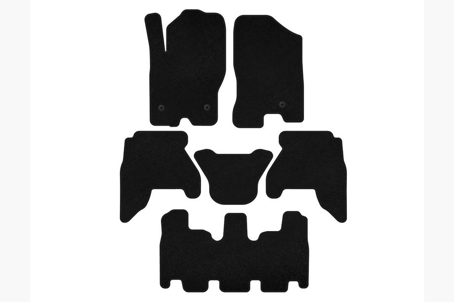 Nissan Pathfinder R51 2005–2014 Tekstilne preproge za avto Classic V1 (3 vrste, črna, 2010-2014) Image