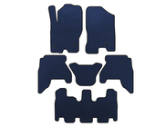Nissan Pathfinder R51 2005–2014 EVA preproge (3 vrste, modra, 2010-2014) fotografija 1
