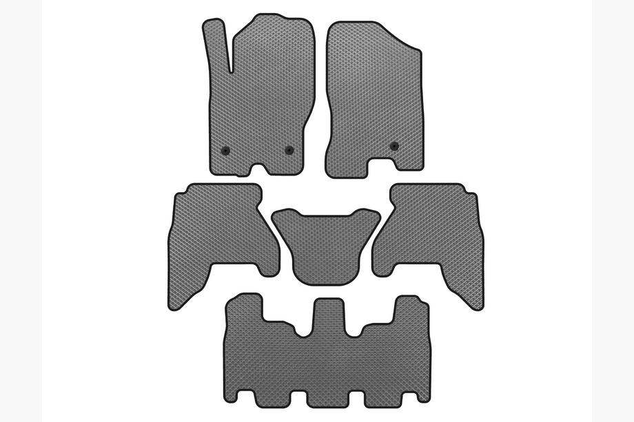 Nissan Pathfinder R51 2005–2014 EVA preproge (3 vrste, siva, 2010-2014) Image