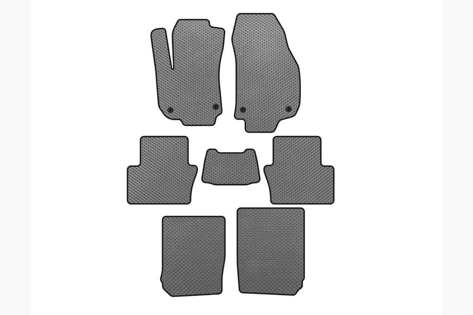 Opel Zafira B 2005–2011 EVA preproge za notranjost (3 vrste, siva) Image